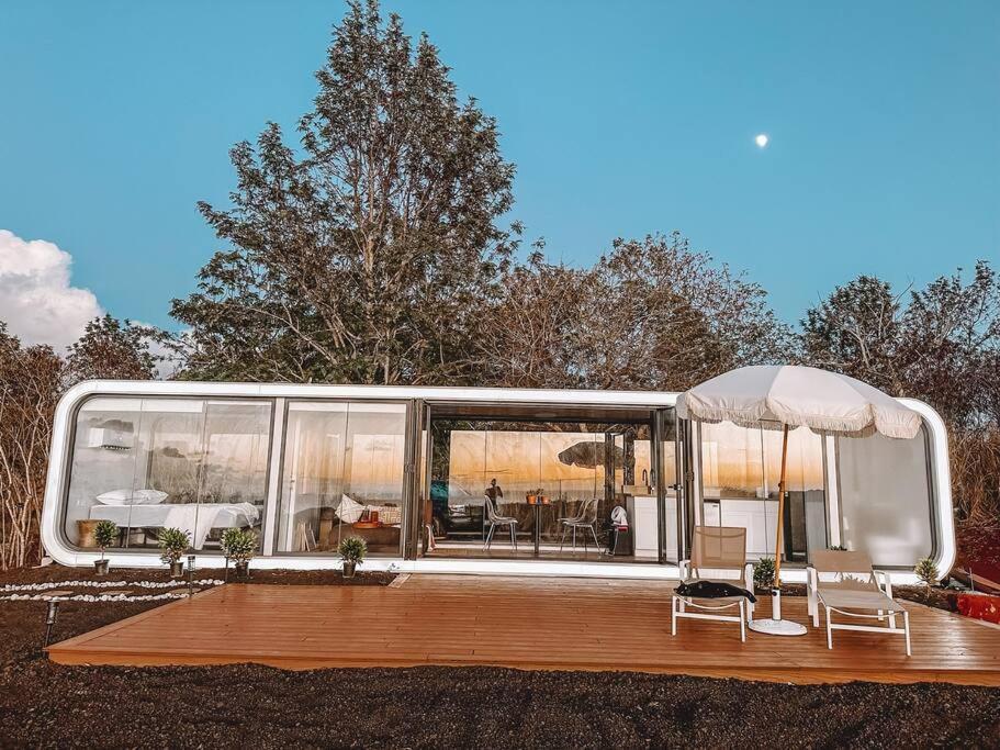 Modern Off Grid Tiny Home! Haleiwa Exteriör bild